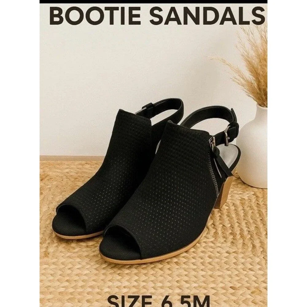 Baretraps Noelani Bootie Black Size 6.5